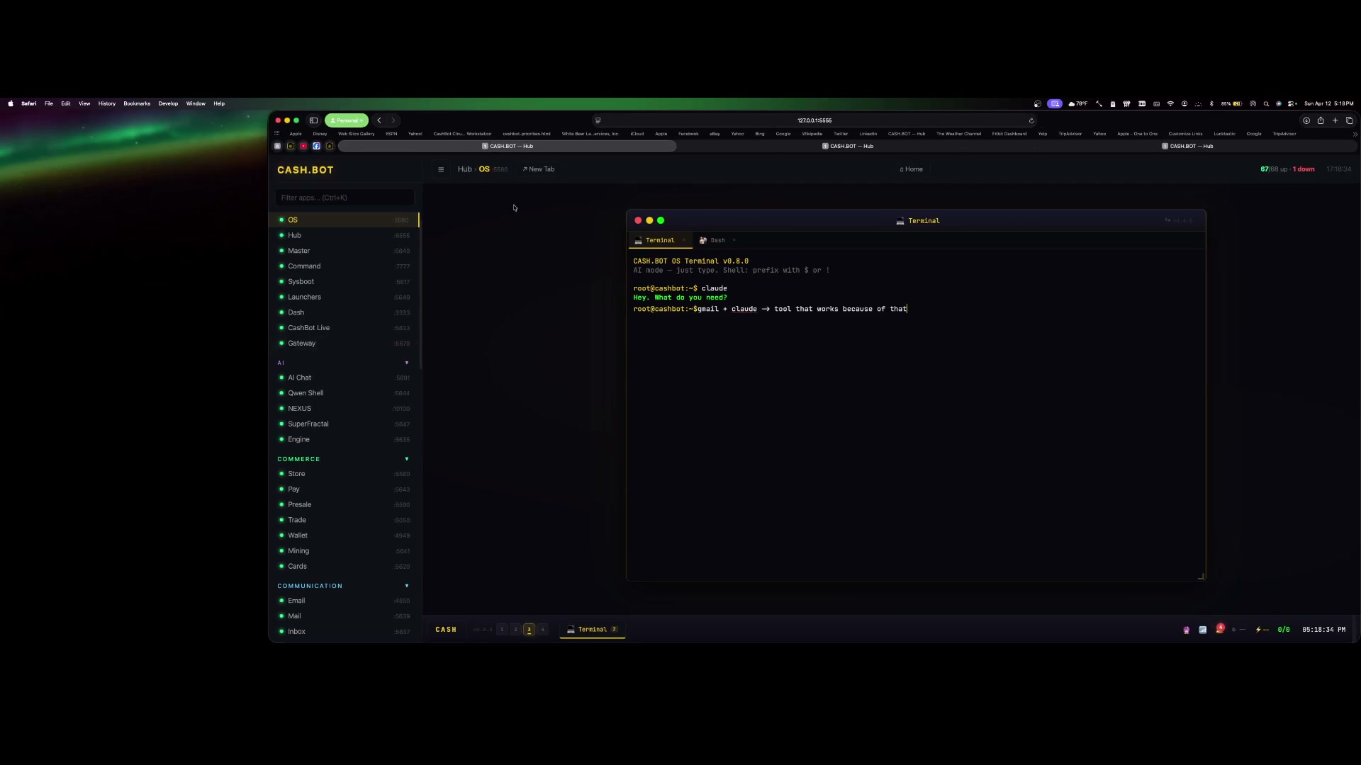 Email dashboard — 360,663 emails